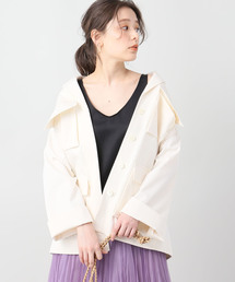 【Co/コー】COTTON WOOL MILITARY BZ:ミリタリーブルゾン