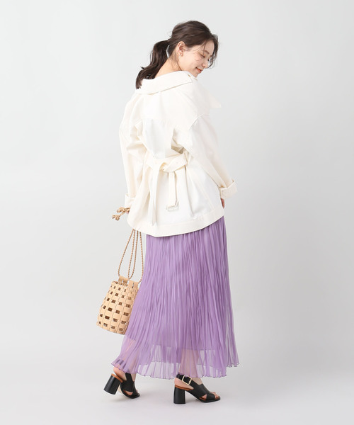journal standard L'essage（ジャーナルスタンダードレサージュ）の「【Co/コー】COTTON WOOL MILITARY BZ:ミリタリーブルゾン（ミリタリージャケット・レディース・アイボリー・X-SMALL）」の18枚目の写真