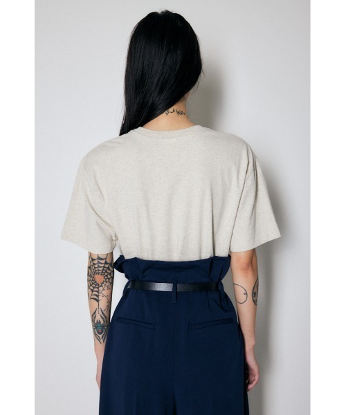 MOUSSY（マウジー）の「DOWN MEMORY LANE Tシャツ（Tシャツ/カットソー・レディース・アイボリー/ライトピンク/ダークネイビー・FREE）」の13枚目の写真