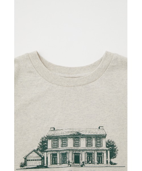 MOUSSY（マウジー）の「DOWN MEMORY LANE Tシャツ（Tシャツ/カットソー・レディース・アイボリー/ライトピンク/ダークネイビー・FREE）」の4枚目の写真