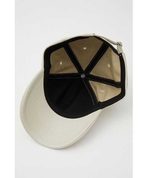 AZUL by moussy(アズールバイマウジー)の「FAUX LEATHER CAP/フェイクレザーキャップ(キャップ・レディース・ブラック/ライトブラウン/アイボリー・FREE)」の21枚目の写真