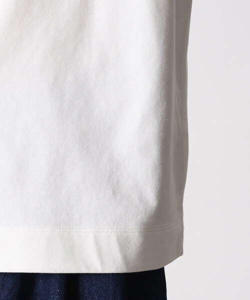 THE SHOP TK (ザ ショップ ティーケー )の「◆【プレミアムコットンシリーズ】ロングスリーブタートルネックTシャツ(Tシャツ/カットソー・メンズ・サンドベージュ/モスグリーン/オフホワイト/ブラック・02/03/04)」の13枚目の写真