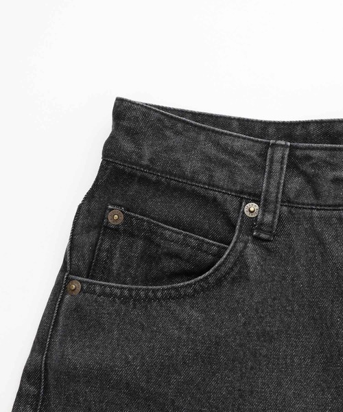 X-girl（エックスガール）の「LOOSE FIT DENIM FLARE PANTS（デニムパンツ・レディース・マルチ/ブラック・S/XS/M）」の15枚目の写真