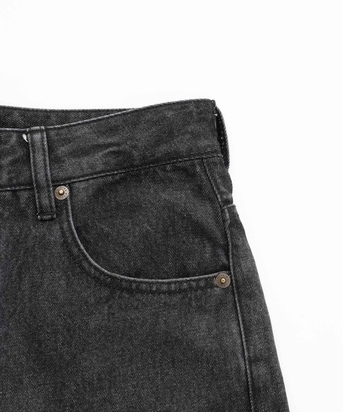 X-girl（エックスガール）の「LOOSE FIT DENIM FLARE PANTS（デニムパンツ・レディース・マルチ/ブラック・S/XS/M）」の16枚目の写真