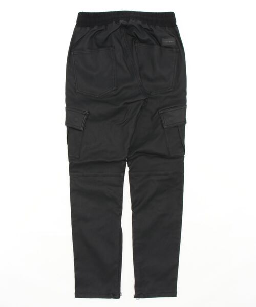 DANKE SCHON（ダンケシェーン）の「DankeSchon/ダンケシェーン/COATED ZIP CARGO PANTS（カーゴパンツ・メンズ・ブラック・M/L/XL/S）」の2枚目の写真
