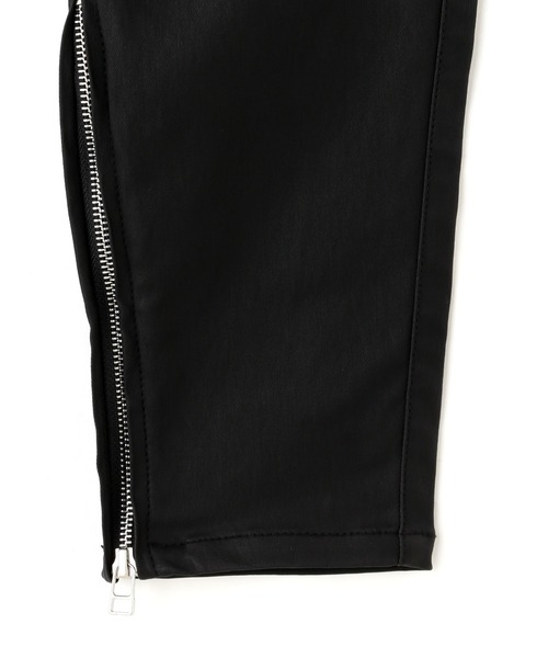 DANKE SCHON（ダンケシェーン）の「DankeSchon/ダンケシェーン/COATED ZIP CARGO PANTS（カーゴパンツ・メンズ・ブラック・M/L/XL/S）」の7枚目の写真