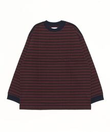 BALLAST ARK | BALLAST ARK / バラストアーク：BIG SIZE BORDER L/S TEE：BA06-T001[AST](Tシャツ/カットソー)