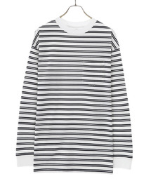 BALLAST ARK | BALLAST ARK / バラストアーク：BIG SIZE BORDER L/S TEE：BA06-T001[AST](Tシャツ/カットソー)