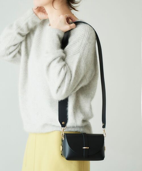 le.coeur blanc（ルクールブラン）の「VISE VERSA ショルダーバッグ（ショルダーバッグ・レディース・ブラック/グリーン・FREE）」の8枚目の写真