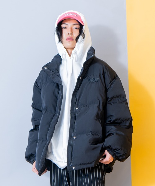 PUNYUS（プニュズ）の「エコダウンジャケット（ダウンジャケット/コート・レディース・パープル/グリーン/ブラック・1/2/3/4）」の5枚目の写真