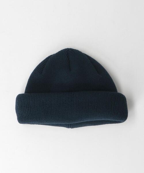 green label relaxing（グリーンレーベルリラクシング）の「GLR ロー ニットキャップ（ニットキャップ/ビーニー・メンズ・ダークグリーン/ブラック/ベージュ/ネイビー/レッド/オレンジ・FREE）」の4枚目の写真