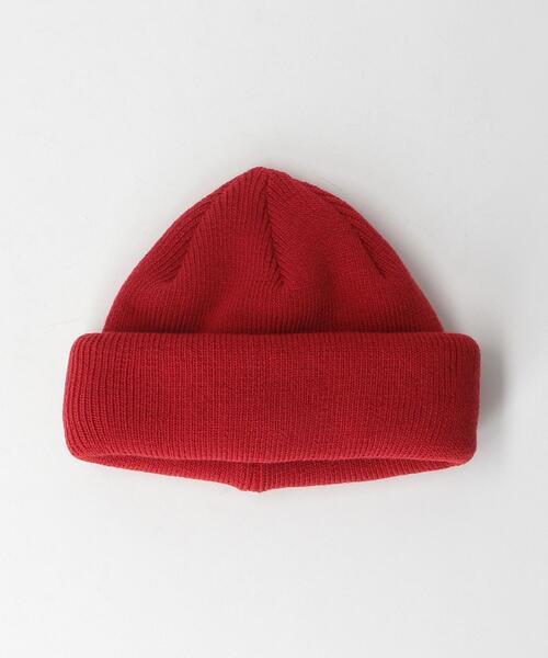 green label relaxing（グリーンレーベルリラクシング）の「GLR ロー ニットキャップ（ニットキャップ/ビーニー・メンズ・ダークグリーン/ブラック/ベージュ/ネイビー/レッド/オレンジ・FREE）」の5枚目の写真