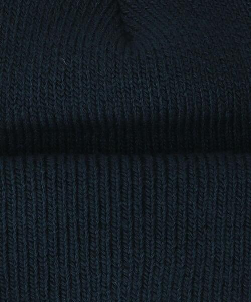 green label relaxing（グリーンレーベルリラクシング）の「GLR ロー ニットキャップ（ニットキャップ/ビーニー・メンズ・ダークグリーン/ブラック/ベージュ/ネイビー/レッド/オレンジ・FREE）」の8枚目の写真