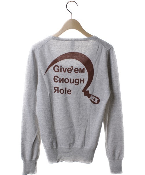 Rodeo Crowns（ロデオクラウンズ）の「長袖ニット（ニット/セーター・レディース・ホワイト・S）」の2枚目の写真