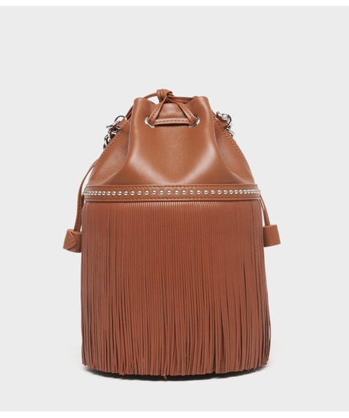 J&M DAVIDSON ショルダーバッグ ブラウン ジェイアンドエムデヴィッドソン J&M DAVIDSON ショルダーバッグ