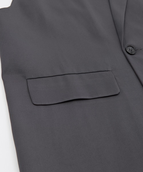 improves（インプローブス）の「【improves】ノッチドラペル ジレベスト（ベスト・メンズ・ブラック/チャコール・MEDIUM/LARGE）」の19枚目の写真