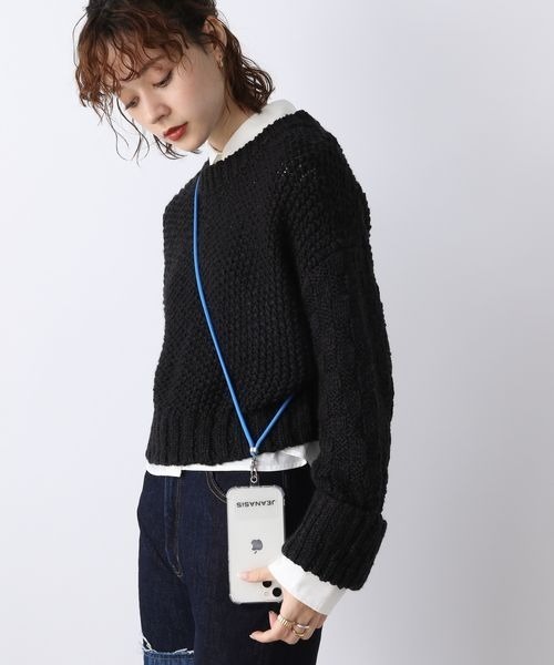 JEANASIS（ジーナシス）の「JSスマホショルダー/173176（スマホグッズ・レディース・ブルー/ブラック/グリーン/パープル系その他/オレンジ/グリーン系その他・FREE）」の15枚目の写真