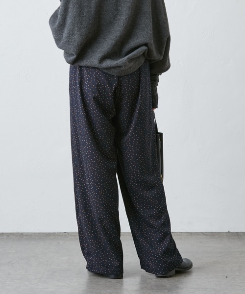 PUAL CE CIN（ピュアルセシン）の「アソートストレート柄パンツ（その他パンツ・レディース・ベージュ/ネイビー/ブラック・FREE）」の20枚目の写真