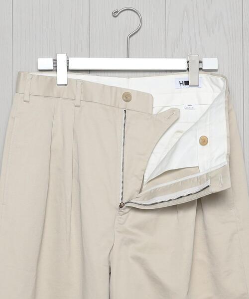 H BEAUTY&YOUTH UNITED ARROWS(エイチビューティーアンドユースユナイテッドアローズ)の「<H>NIDOM CHINO BALLOON PANTS/パンツ(チノパンツ・メンズ・ベージュ・S/M/L)」の6枚目の写真