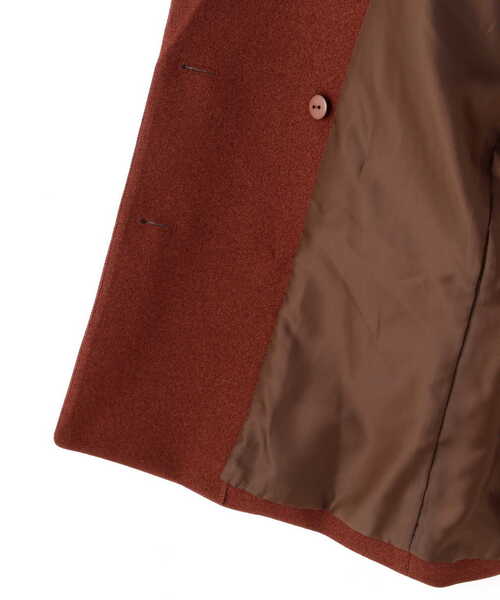 N.（N. Natural Beauty Basic）（エヌエヌナチュラルビューティーベーシック）の「【S Size Line】◆ダブルブレストカルゼストレッチジャケット（テーラードジャケット・レディース・ネイビー/ブラウン・SMALL/MEDIUM）」の21枚目の写真