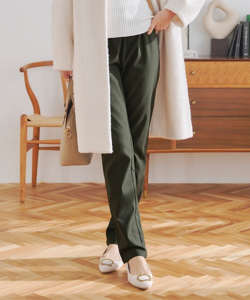 シャルレ 微起毛あったかスリムパンツ L 新品】シャルレ 微起毛あったかスリムパンツ 微起毛あったか