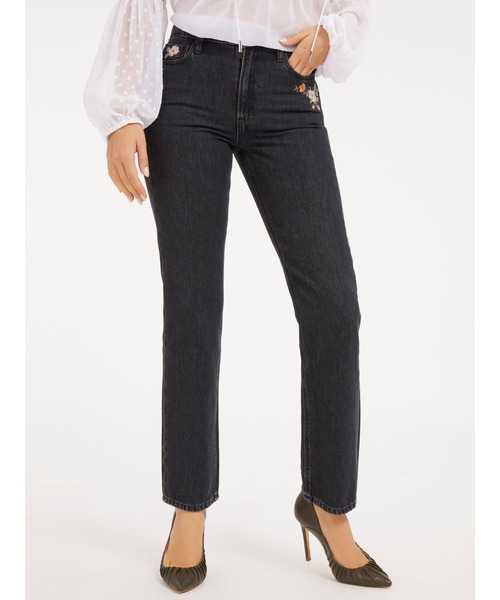 Guess（ゲス）の「Girly Jeans（デニムパンツ・レディース・ブラック・24inch/25inch/26inch/27inch）」の3枚目の写真