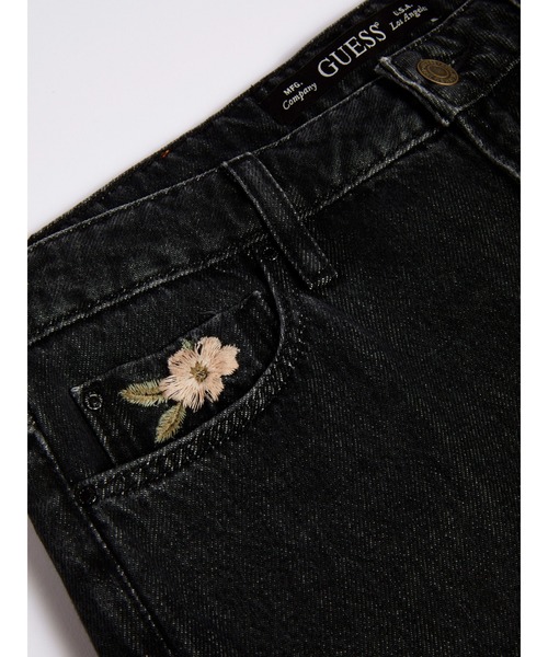 Guess（ゲス）の「Girly Jeans（デニムパンツ・レディース・ブラック・24inch/25inch/26inch/27inch）」の2枚目の写真