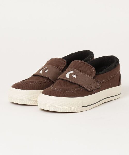 CONVERSE（コンバース）の「converse コンバース KIDS LOAFER SK キッズシューズ(ローファーSK) 3SC682 3SC683（スニーカー・キッズ・ブラウン/ブラック・15.0cm/16.0cm/17.0cm/18.0cm/19.0cm/20.0cm/21.0cm/22.0cm/23.0cm/24.0cm）」の2枚目の写真