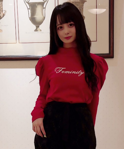 Swankiss（スワンキス）の「SX puffrill tops（シャツ/ブラウス