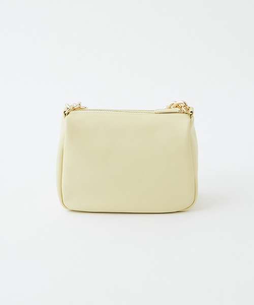 GALLARDAGALANTE（ガリャルダガランテ）の「【2.718】チェーンハンドルバッグ（ハンドバッグ・レディース・グレイッシュベージュ/ライトイエロー・FREE）」の10枚目の写真