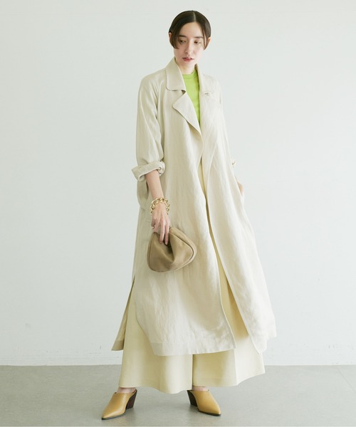 GALLARDAGALANTE（ガリャルダガランテ）の「【2.718】チェーンハンドルバッグ（ハンドバッグ・レディース・グレイッシュベージュ/ライトイエロー・FREE）」の3枚目の写真