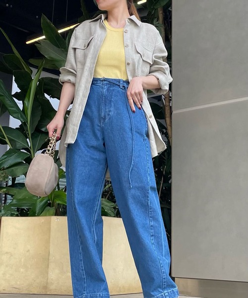 GALLARDAGALANTE（ガリャルダガランテ）の「【2.718】チェーンハンドルバッグ（ハンドバッグ・レディース・グレイッシュベージュ/ライトイエロー・FREE）」の17枚目の写真