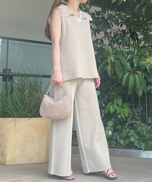 GALLARDAGALANTE（ガリャルダガランテ）の「【2.718】チェーンハンドルバッグ（ハンドバッグ・レディース・グレイッシュベージュ/ライトイエロー・FREE）」の18枚目の写真