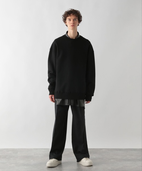 STERNBERG（スタンバーグ）の「STERNBERG/裏毛クループルオーバー/123287（スウェット・メンズ・ホワイト/ブラック・MEDIUM/LARGE）」の6枚目の写真