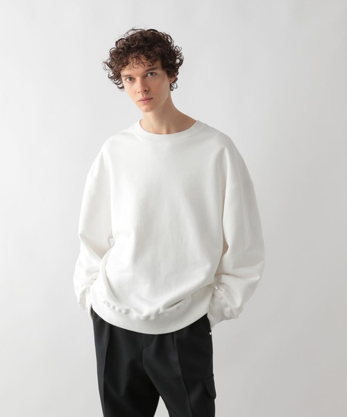 STERNBERG（スタンバーグ）の「STERNBERG/裏毛クループルオーバー/123287（スウェット・メンズ・ホワイト/ブラック・MEDIUM/LARGE）」の12枚目の写真