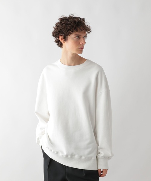 STERNBERG（スタンバーグ）の「STERNBERG/裏毛クループルオーバー/123287（スウェット・メンズ・ホワイト/ブラック・MEDIUM/LARGE）」の13枚目の写真