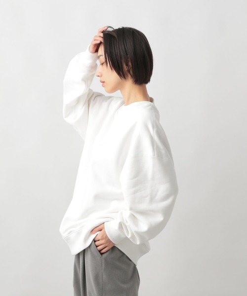 STERNBERG（スタンバーグ）の「STERNBERG/裏毛クループルオーバー/123287（スウェット・メンズ・ホワイト/ブラック・MEDIUM/LARGE）」の18枚目の写真