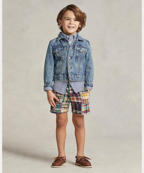 POLO RALPH LAUREN CHILDRENSWEAR(ポロ ラルフ ローレン チルドレンズウェア)の「デニム トラッカー ジャケット(デニムジャケット・キッズ・ネイビー系1・4/6/7/3/2)」の7枚目の写真