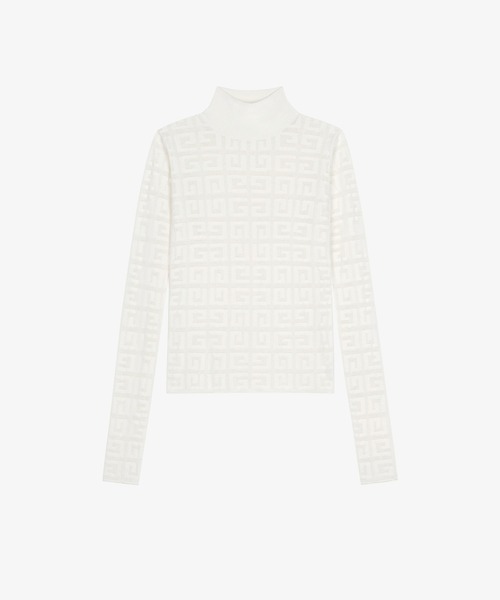 GIVENCHY（ジバンシイ）の「SWEATER（ニット/セーター・レディース・ベージュ/ブラック・X-SMALL/SMALL/MEDIUM/LARGE）」の2枚目の写真