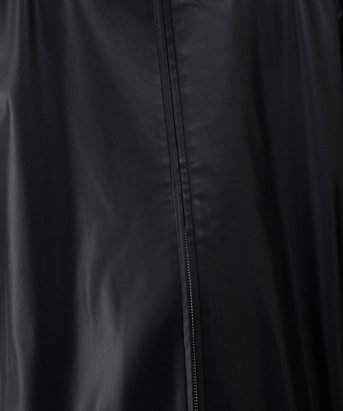 Lui’s 23AW フェイクレザースタンドブルゾン ジャケット フェイクレザー Lui's（ルイス）の「フェイクレザースタンドブルゾン（ブルゾン