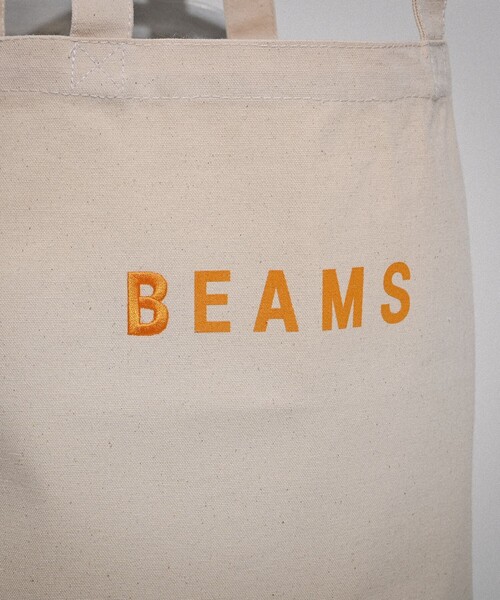 BEAMS(ビームス)の「BEAMS / BEAMS TOTE 23SS(トートバッグ・メンズ・ネイビー/オレンジ/グリーン・ONE SIZE)」の5枚目の写真