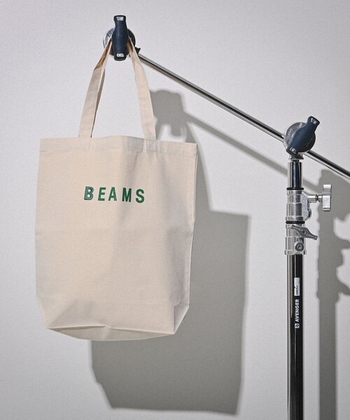BEAMS(ビームス)の「BEAMS / BEAMS TOTE 23SS(トートバッグ・メンズ・ネイビー/オレンジ/グリーン・ONE SIZE)」の6枚目の写真