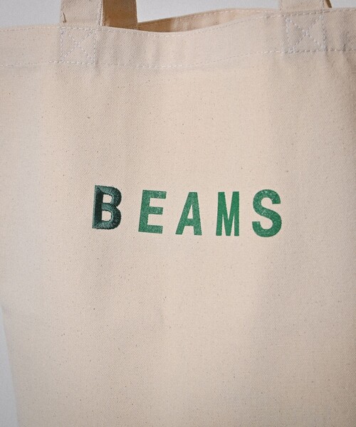 BEAMS(ビームス)の「BEAMS / BEAMS TOTE 23SS(トートバッグ・メンズ・ネイビー/オレンジ/グリーン・ONE SIZE)」の7枚目の写真