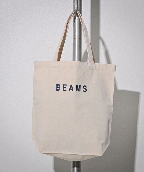 BEAMS(ビームス)の「BEAMS / BEAMS TOTE 23SS(トートバッグ・メンズ・ネイビー/オレンジ/グリーン・ONE SIZE)」の8枚目の写真