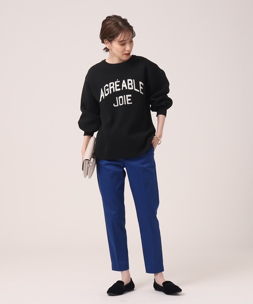 SHOO・LA・RUE（シューラルー）の「◆【SS-3L/美脚シルエット】通勤にもマッチ スティックパンツ（その他パンツ・レディース・イエロー/ベージュ/ライトグレー/ブラック/ブルー・05/10/01/03/02/04）」の20枚目の写真