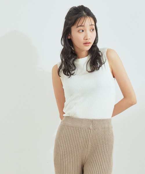 Jayro（ジャイロ）の「トタンテレコタンクトップ（タンクトップ・レディース・ブラック/オフホワイト/イエロー/グリーン・M）」の2枚目の写真