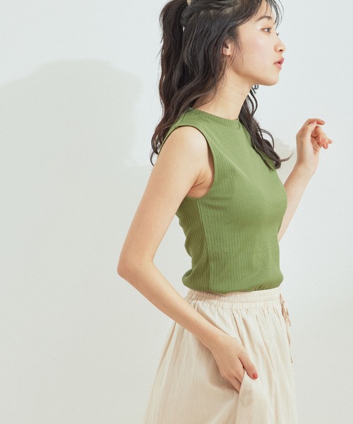 Jayro（ジャイロ）の「トタンテレコタンクトップ（タンクトップ・レディース・ブラック/オフホワイト/イエロー/グリーン・M）」の15枚目の写真