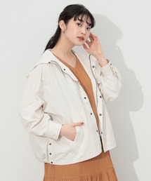 ポンチョ風 ブルゾン