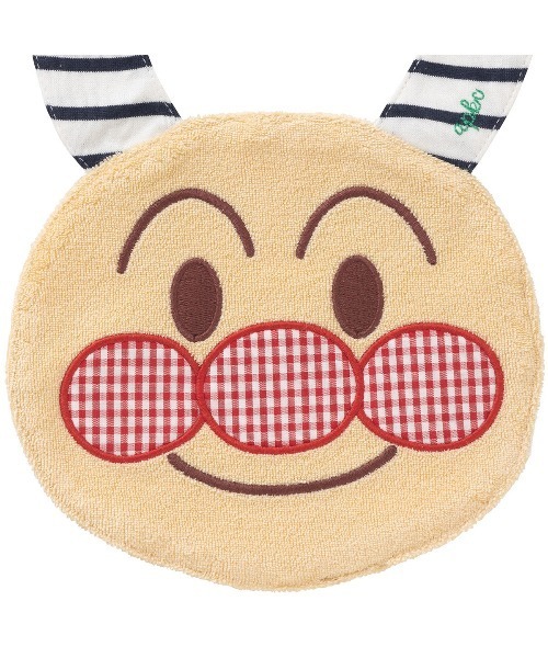 ANPANMAN KIDS COLLECTION(アンパンマンキッズコレクション)の「アンパンマン ボーダーフェイススタイ(スタイ/よだれかけ・キッズ・ブルー/レッド・FREE)」の3枚目の写真