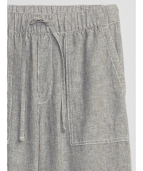 GAP(ギャップ)の「ウォッシュウェル リネン ワイドパンツ(その他パンツ・レディース・ベージュ/ホワイト/ブルー・XS/S/M/XXS/L)」の8枚目の写真